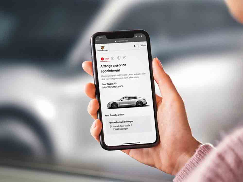 Porsche Aftersales baut den digitalen Kundenservice weiter aus