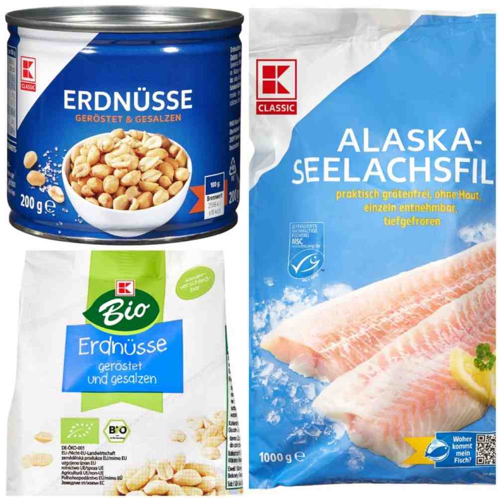 »Ökotest« sagt »sehr gut« zu Erdnüssen und Alaska-Seelachs von Kaufland