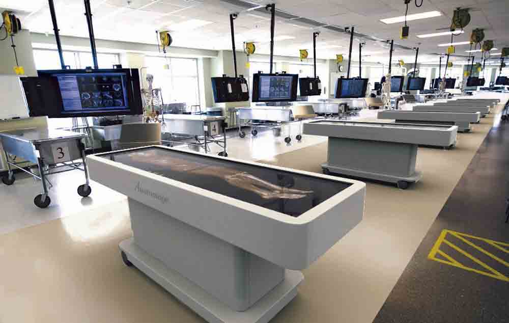 »Anatomage Table 8« lässt digitale Körper wie lebende Menschen funktionieren