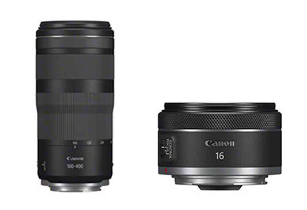 Digitalkameras in Gütersloh: Canon stellt mit dem RF 16 mm F2.8 STM und dem RF 100–400 mm F5.6-8 IS USM neue Objektive für das EOS-R-System vor