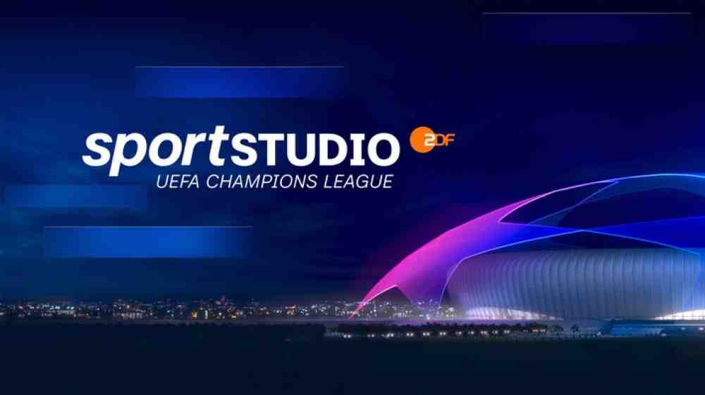 »sportstudio UEFA Champions League« am Mittwoch im ZDF