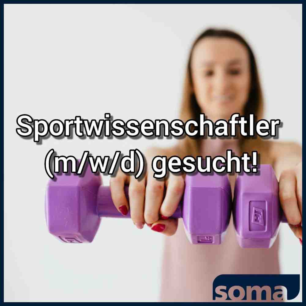 Anzeige: Sportwissenschaftler (m, w, d) in Gütersloh gesucht – »soma«