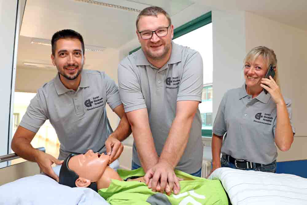Leben retten lernen – das Sankt-Elisabeth-Hospital beteiligt sich an der »Woche der Wiederbelebung«