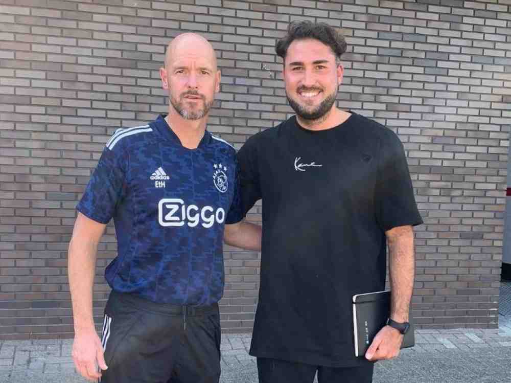 Trainer Julian Hesse vom FC Gütersloh lernt drei Tage bei Ajax Amsterdam