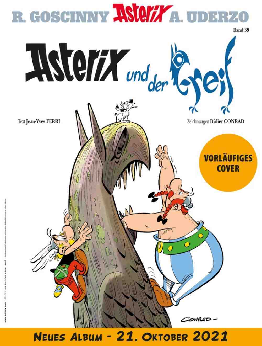 »Asterix und der Greif«, Band Nummer 39