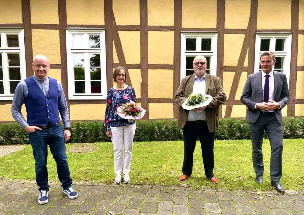 Rietberg: Bürgermeister gratuliert Dienstjubilaren
