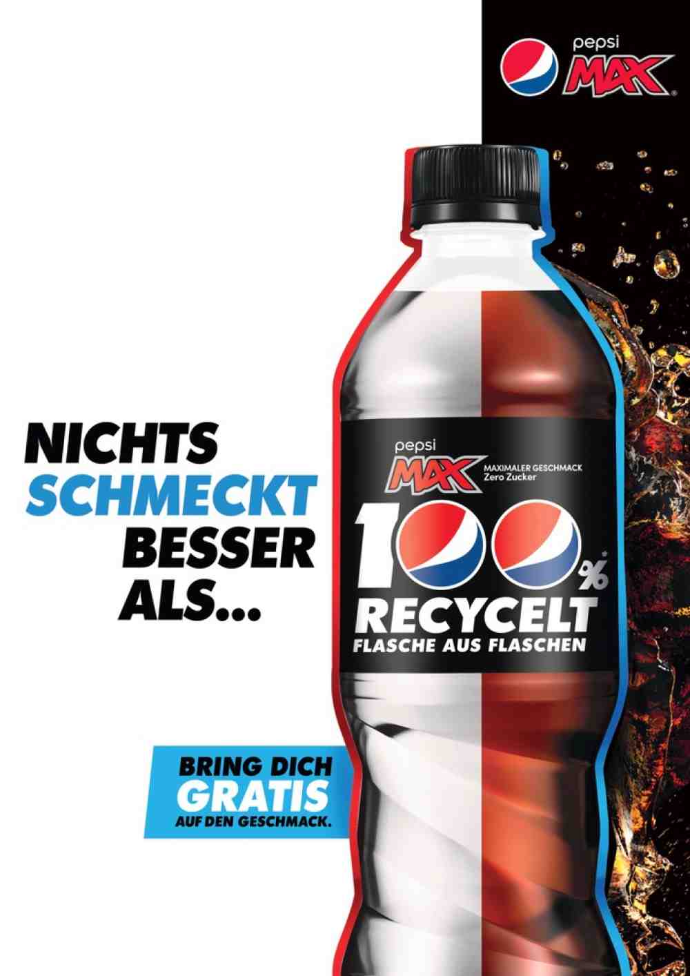 »PepsiCo Deutschland«: Umstellung auf 100 Prozent »rPET« 100 Tage früher als geplant