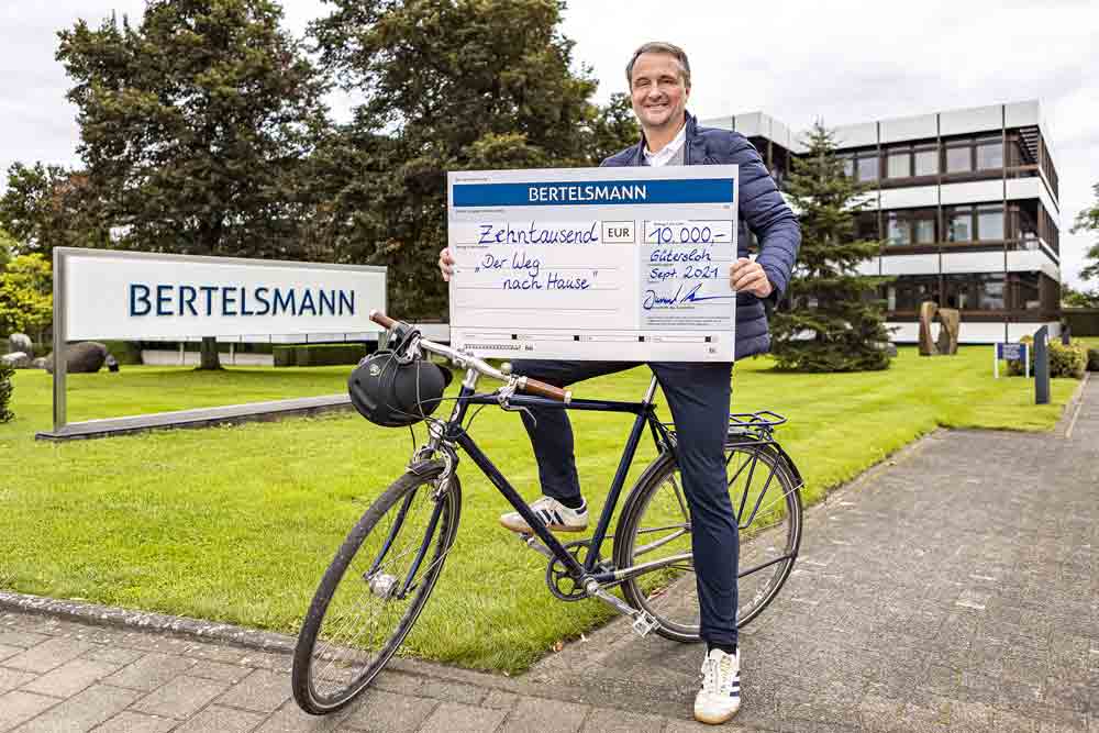 Gütersloh: Bertelsmann-Beschäftigte erzielen 10.000-Euro-Spende