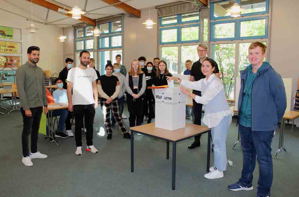 Juniorwahl in Gütersloh: Jugendliche üben »Wählen gehen«