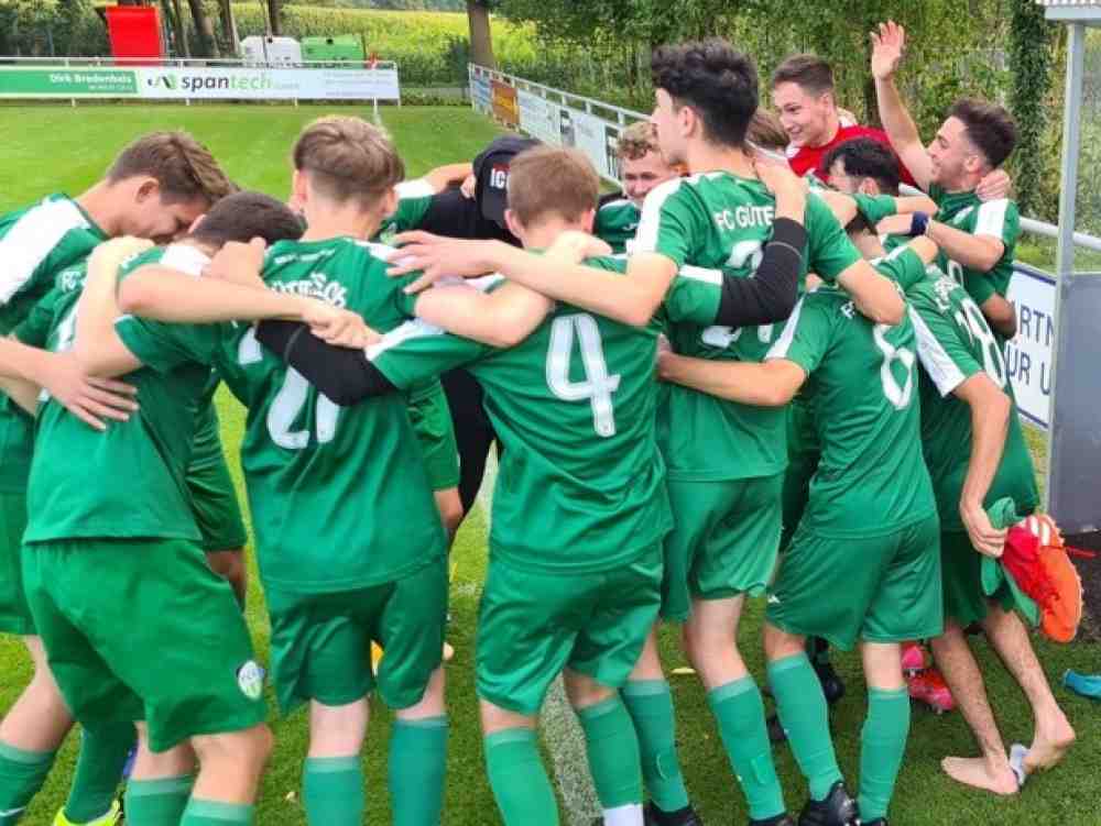 FC Gütersloh: Die B-Junioren und die D3-Junioren feiern die Quali für die Kreisliga A