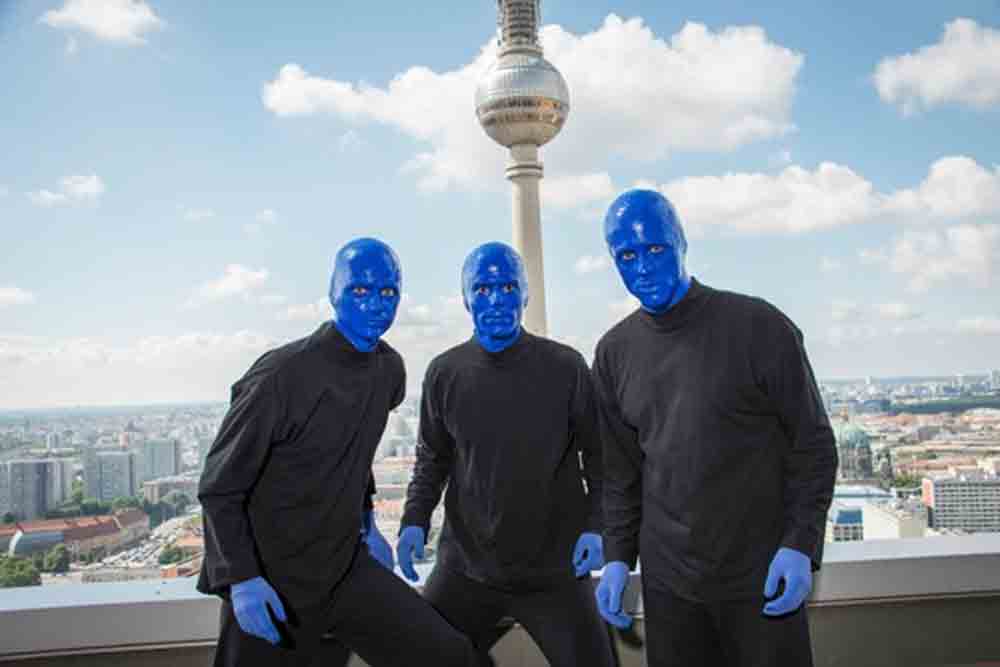 Zurück am Potsdamer Platz: »Blue Man Group Berlin« startet am 28. September 2021 wieder in Berlin