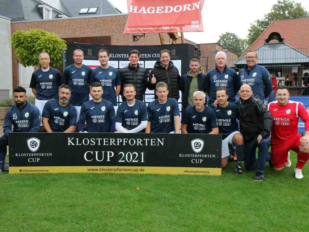 FC-Gütersloh-Traditionsmannschaft erreicht beim »Klosterpforten-Cup« das Viertelfinale