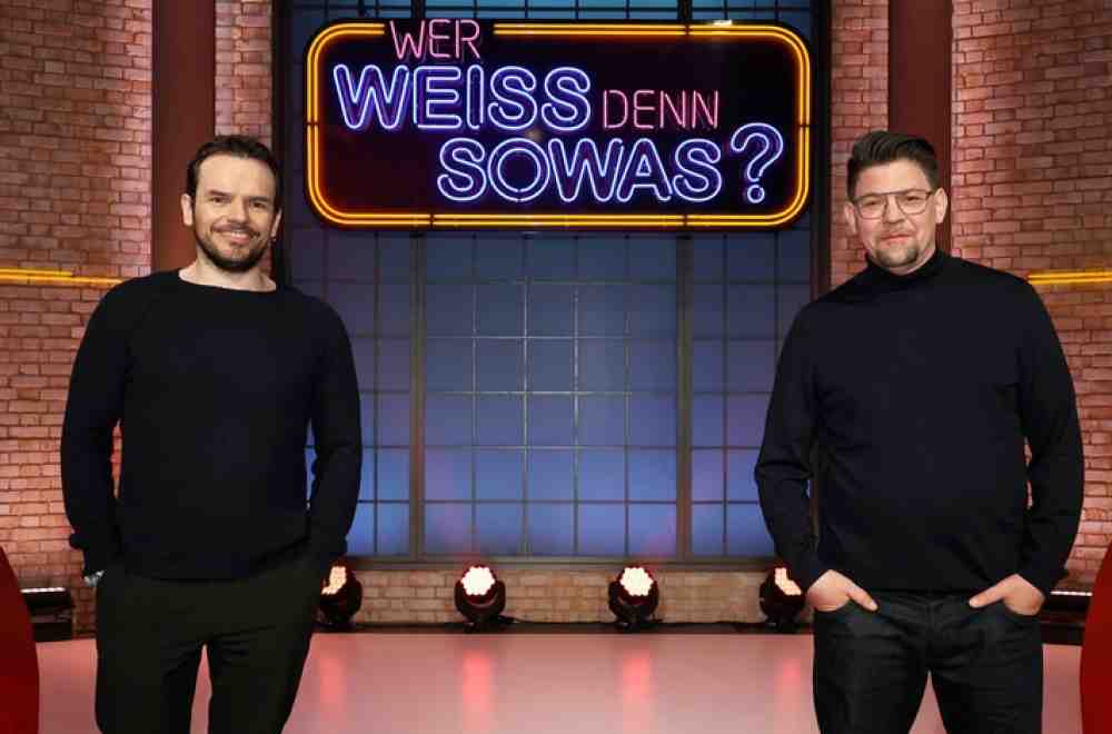 Rate-Rezepte: die TV-Spitzenköche Steffen Henssler und Tim Mälzer bei »Wer weiß denn sowas?«