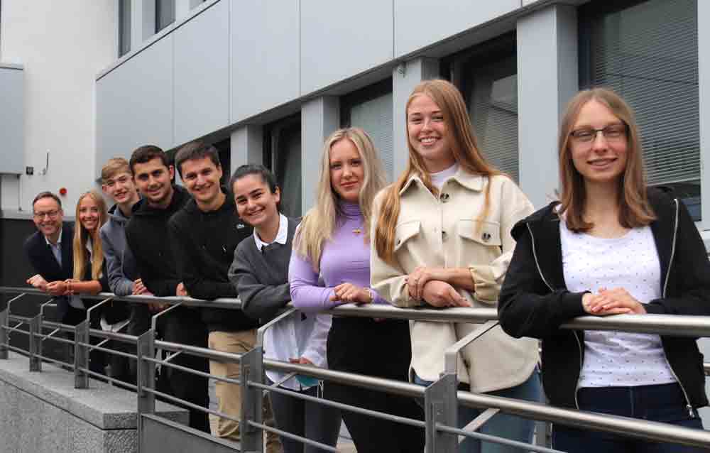 Neue Auszubildende bei der Stadtverwaltung Rheda-Wiedenbrück