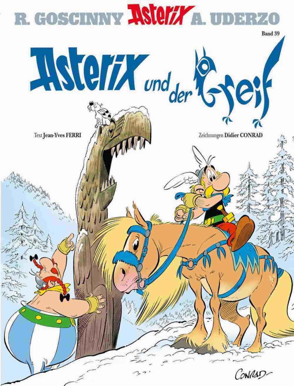 »Asterix und der Greif« Band Nummer 39 – das Cover ist da!