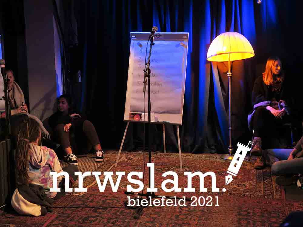 Am 15. und 16. Oktober 2021 findet die NRW-Meisterschaft im Poetry-Slam in Bielefeld statt