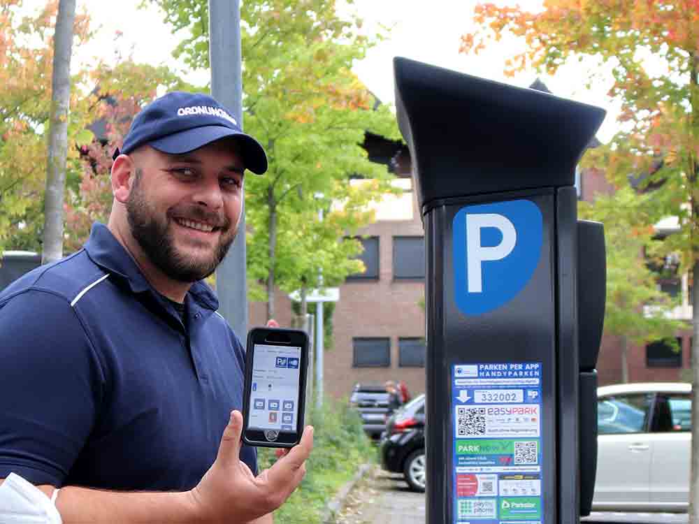 Neu in Rheda-Wiedenbrück: Parkgebühren digital mit dem Handy zahlen