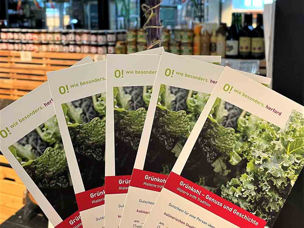 Herford: Verkaufsstart für kulinarische Stadtführungen zum Thema »Grünkohl«