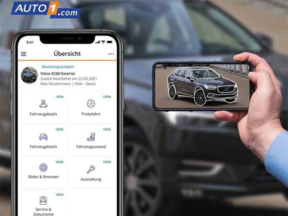 Service »Volvo kauft Ihr Auto« ab sofort in der »AUTO1 EVA«-App verfügbar