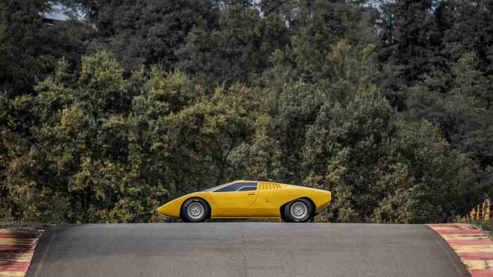 Die Rekonstruktion des Lamborghini »Countach LP 500« von 1971 wurde offiziell im Rahmen einer speziellen Veranstaltung präsentiert