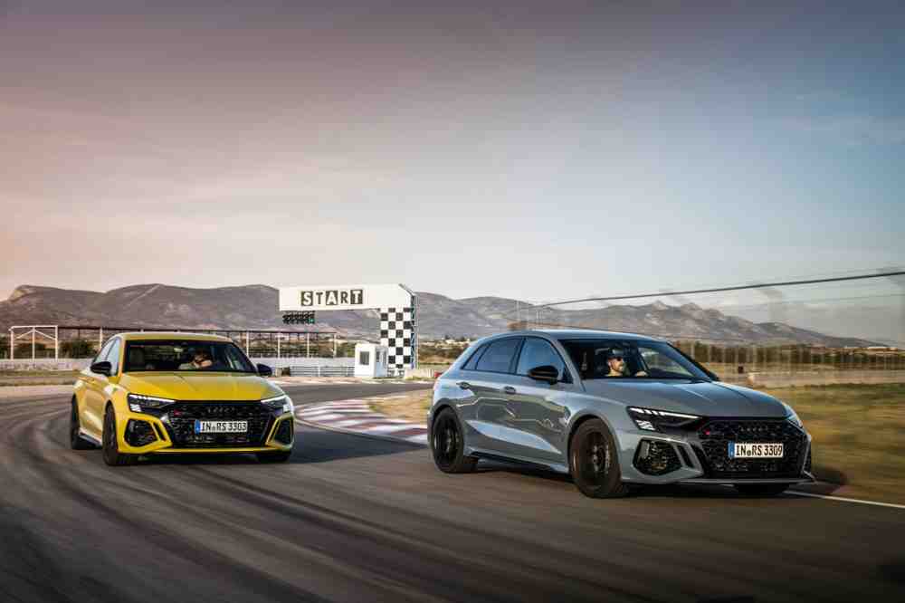 Audi »RS 3 Limousine« und Audi »RS 3 Sportback«