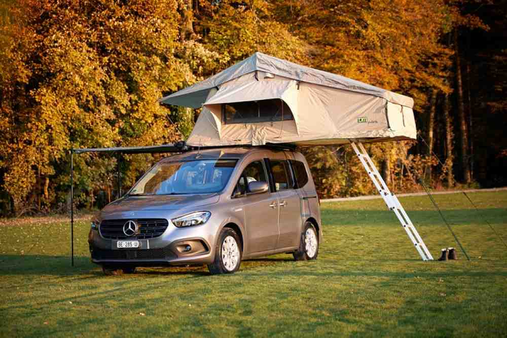 Zahl der Umbaulösungen wächst: Der neue Mercedes-Benz »Citan« als Micro-Camper