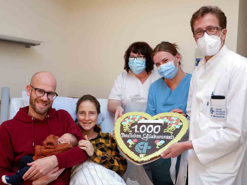 Gütersloh: Tausendstes Baby heißt »Helena«, geboren im »Eli-Hop«