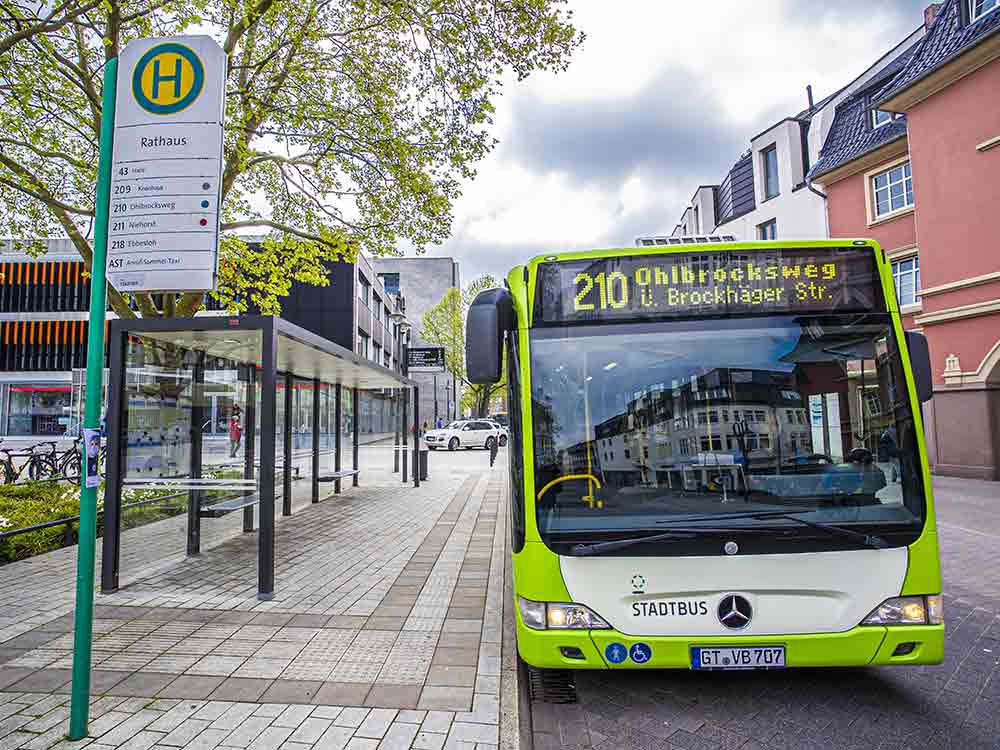 Gütersloh-Ticket für Stadtbusse gilt bis 31. Dezember 2021