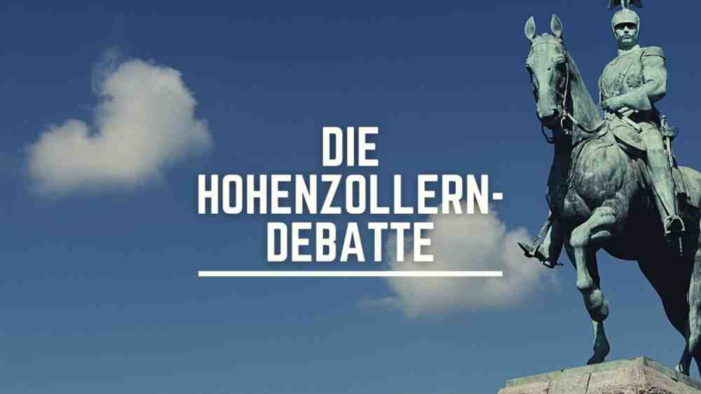 »Die Hohenzollerndebatte« – vierteilige Diskussionsreihe zum Streit um das Hohenzollernerbe