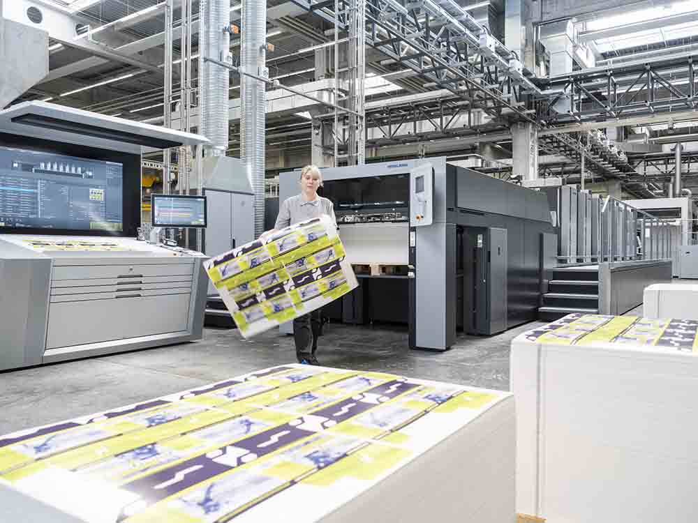 Heidelberger Druckmaschinen AG: Heidelberg erzielt zum Halbjahr Gewinn und hohen Auftragsbestand