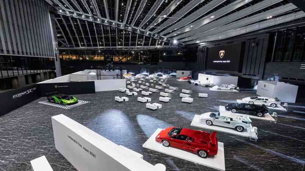 »Lamborghini Day Japan« 2021 im Zeichen des 50. Jubiläums des Countach