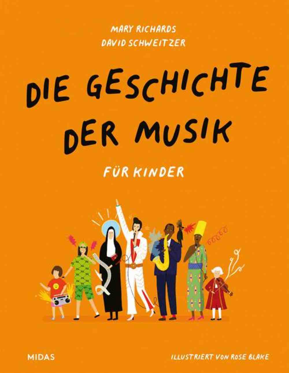 Anzeige: Lesetipps für Gütersloh: »Die Geschichte der Musik – für Kinder«, Buch online bestellen, online shoppen