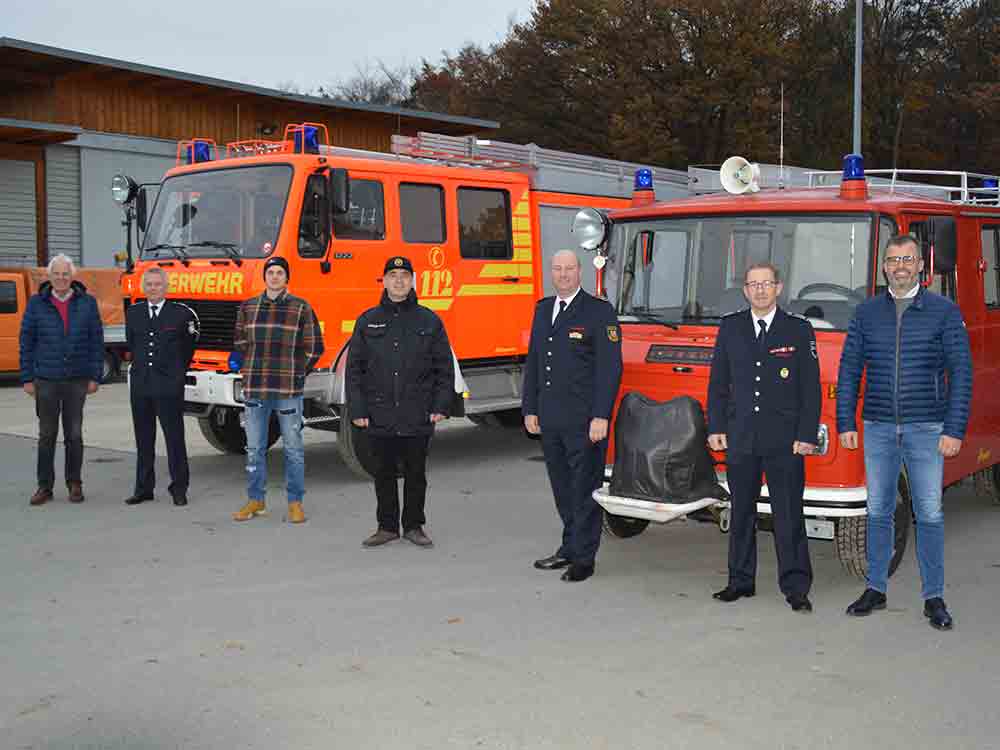 Kreisfeuerwehrverband Gütersloh, zwei neue Löschfahrzeuge für Valmiera