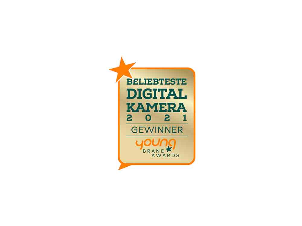Digitalkameras für Gütersloh: YoungBrandAwards 2021, Canon erneut beliebteste Digitalkameramarke der 16- bis 35-Jährigen