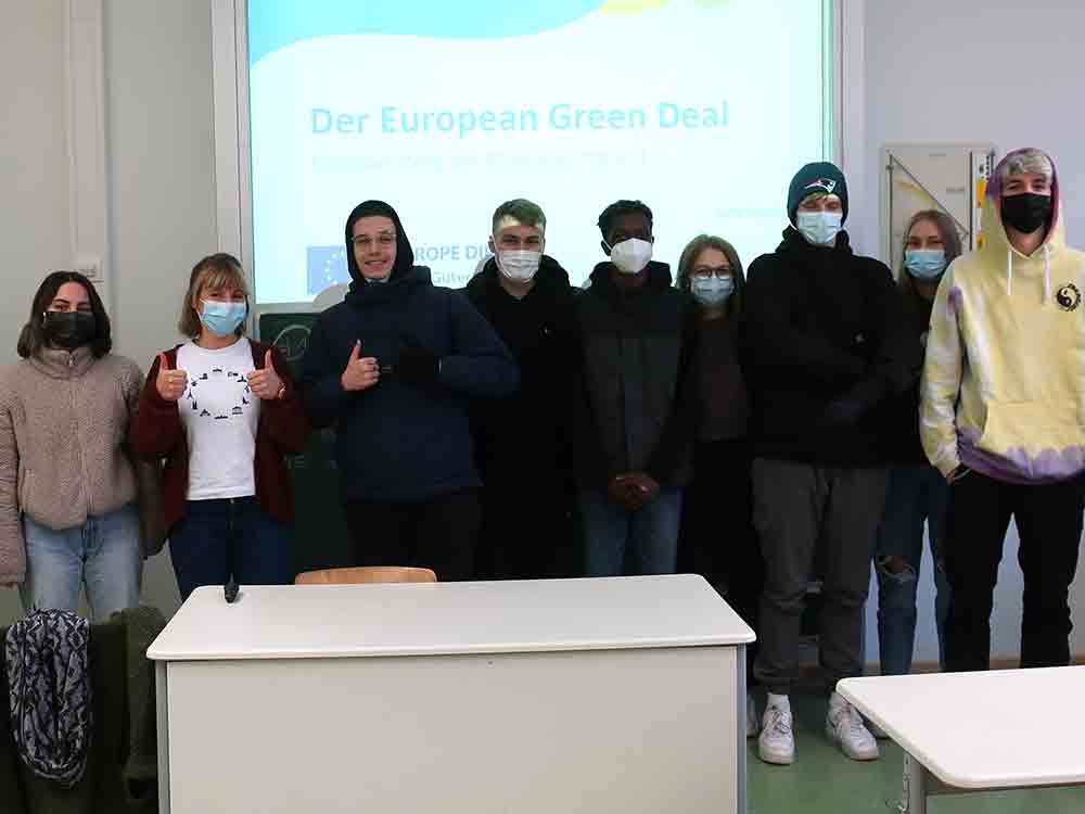 Kreis Gütersloh: Europe Direct zu Gast in der Anne-Frank-Gesamtschule