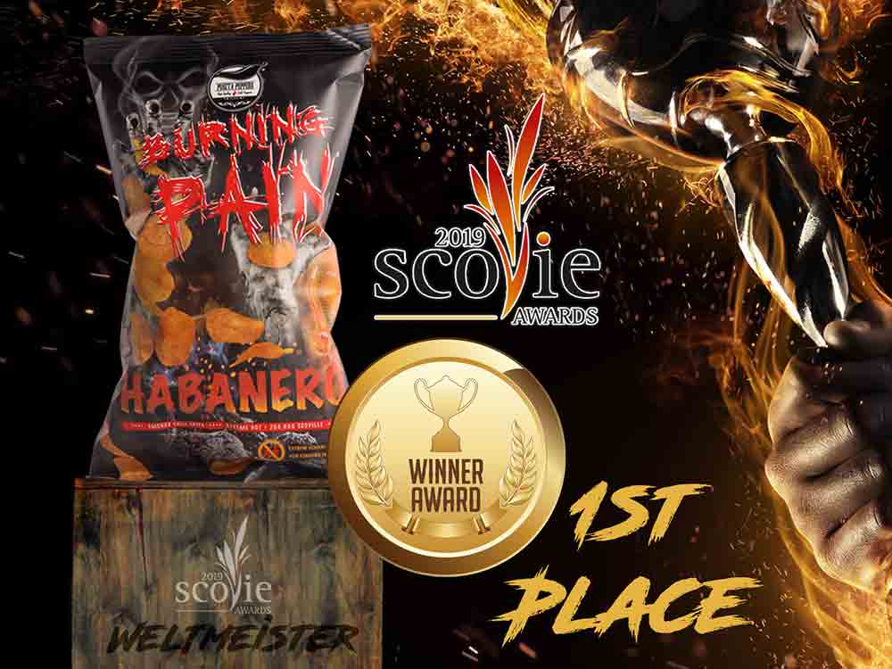 Vorsicht: Hot! Puszta Peppers räumt mit den leckersten Chili-Chips der Welt bei den Scovie Awards ab