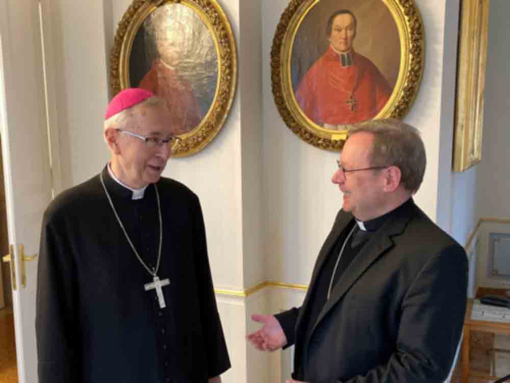 Bischof Bätzing trifft Vorsitzenden und weitere Vertreter der Polnischen Bischofskonferenz