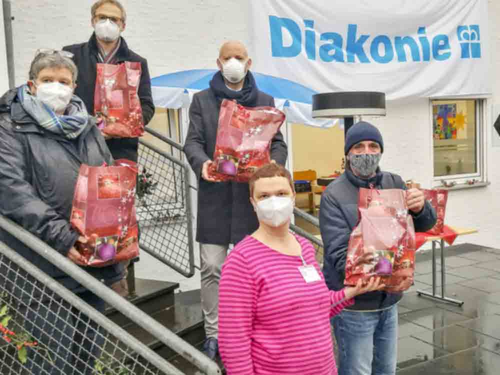 Diakonie Gütersloh: Weihnachtstüten statt Weihnachtsfrühstück