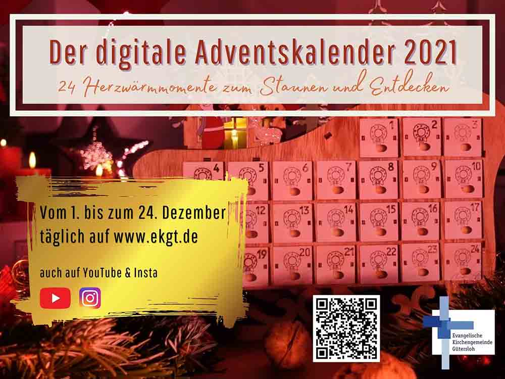 Der digitale Adventskalender der Evangelischen Kirchengemeinde Gütersloh 2021