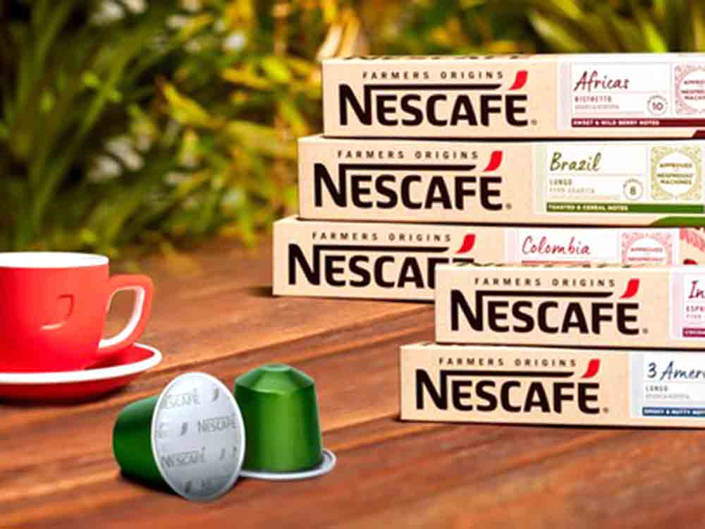 Neue Kaffeekapseln Nescafé Farmers Origins bringen die ganze Welt des Kaffees in die Tassen