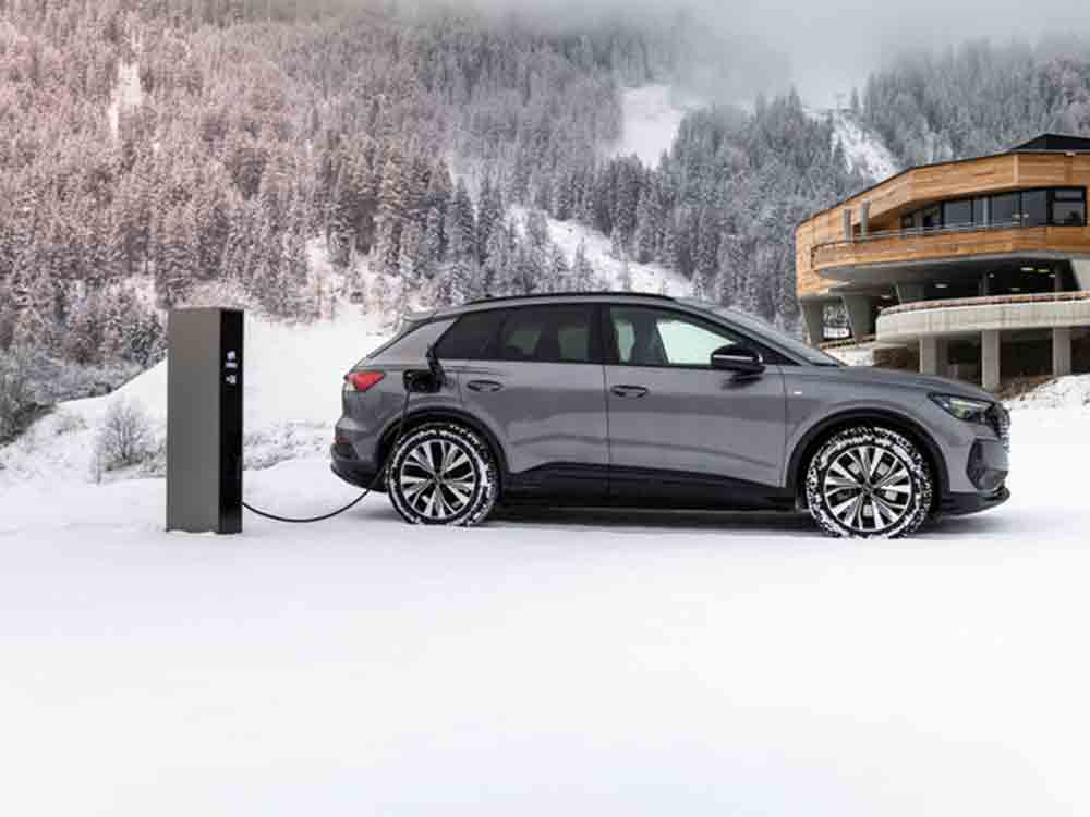 E-Mobilität im Winter: Intelligentes Thermomanagement bei Audi Modellen erhält Reichweite und Performance