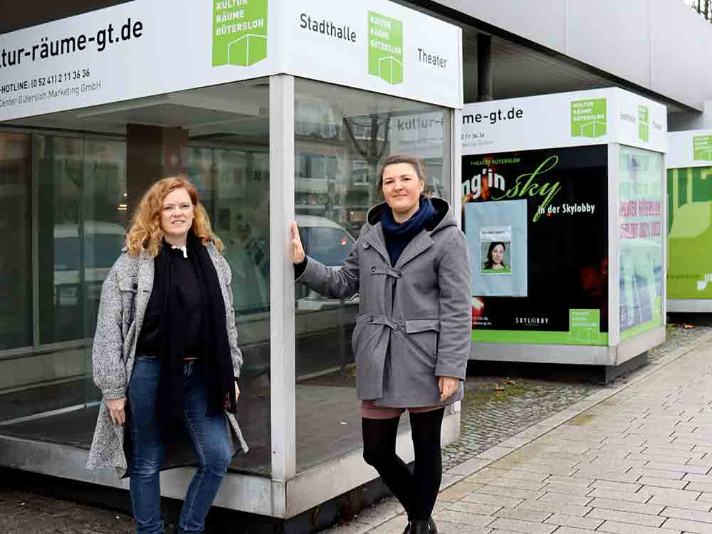 Gütersloh: Künstler-Vitrine am Rathaus als Ausstellungsfläche zu vergeben