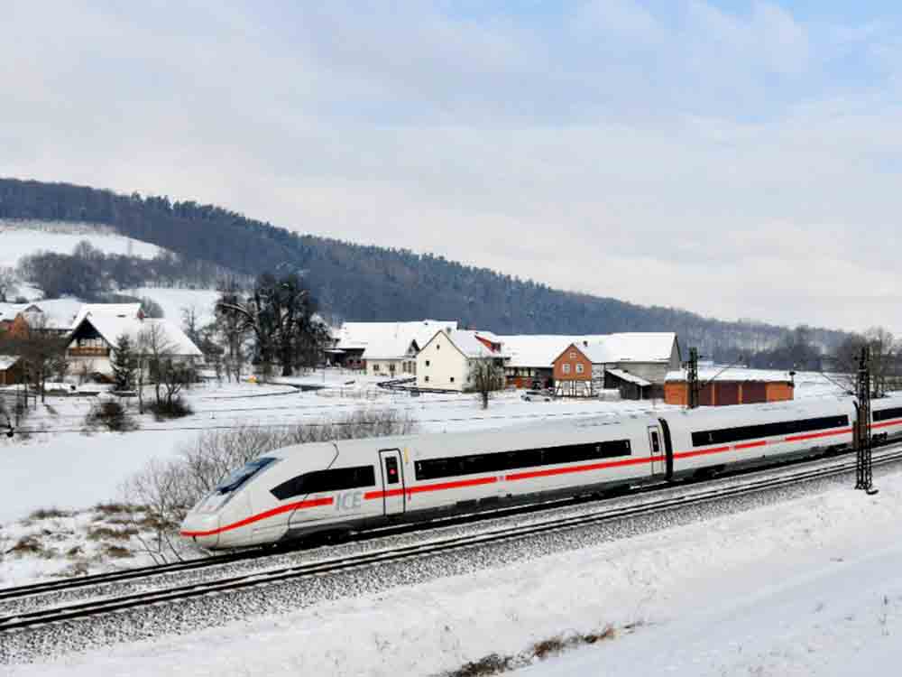 Die Bahn: ruhiger Reiseverkehr zu Weihnachten 2021