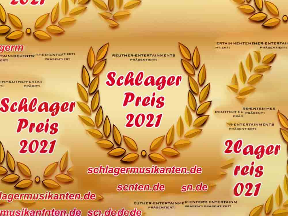 Verleihung des »Schlager Preises 2021« von Reuthers am 9. Januar 2022 im Radio Schlager Musikanten
