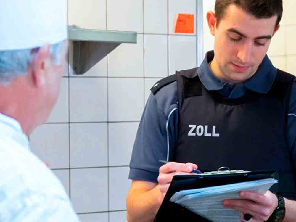 Hauptzollamt Dortmund: Festnahme nach Flucht aus Pizzeria