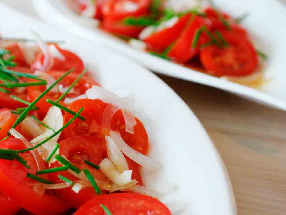 Rezepte für Gütersloh: türkischer Tomatensalat, vom Gütersloher Koch