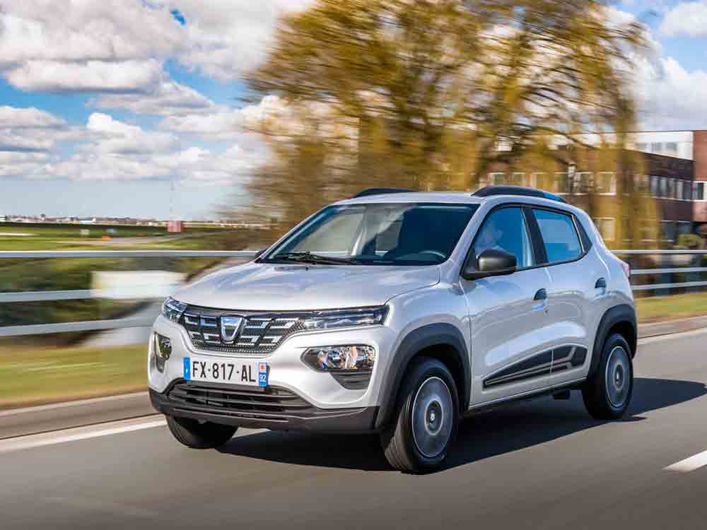 Neuer Dacia Spring im Fokus, starker Auftakt mit junger Palette