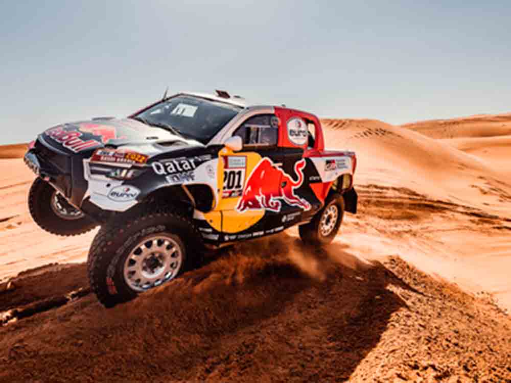 Halbzeitbilanz bei der Rallye Dakar, suveräne Leistung von Toyota Gazoo Racing