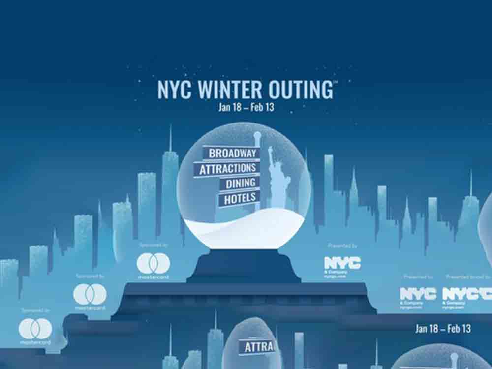 NYC & Company kündigen Start des NYC Winter Outings an, Buchungen ab sofort möglich