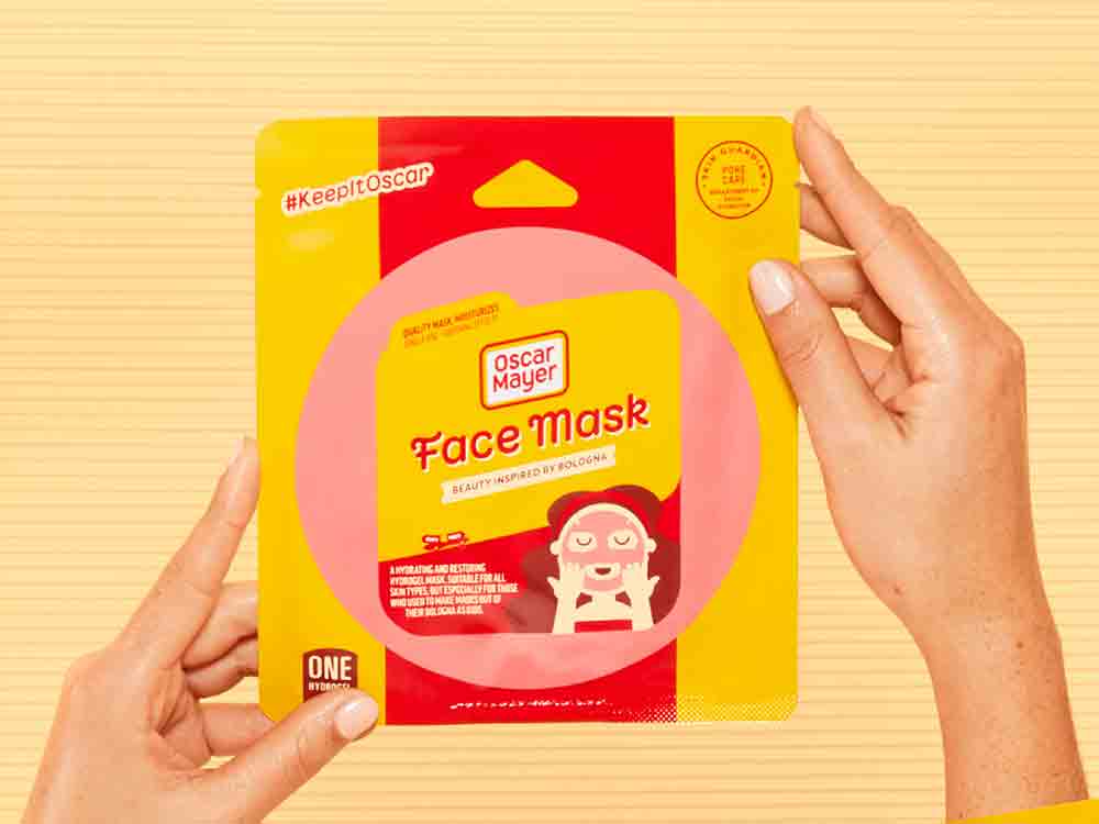 The Oscar Mayer Brand Launches First-Ever Bologna-Inspired Face Mask; Pays Homage to Childhood Traditions